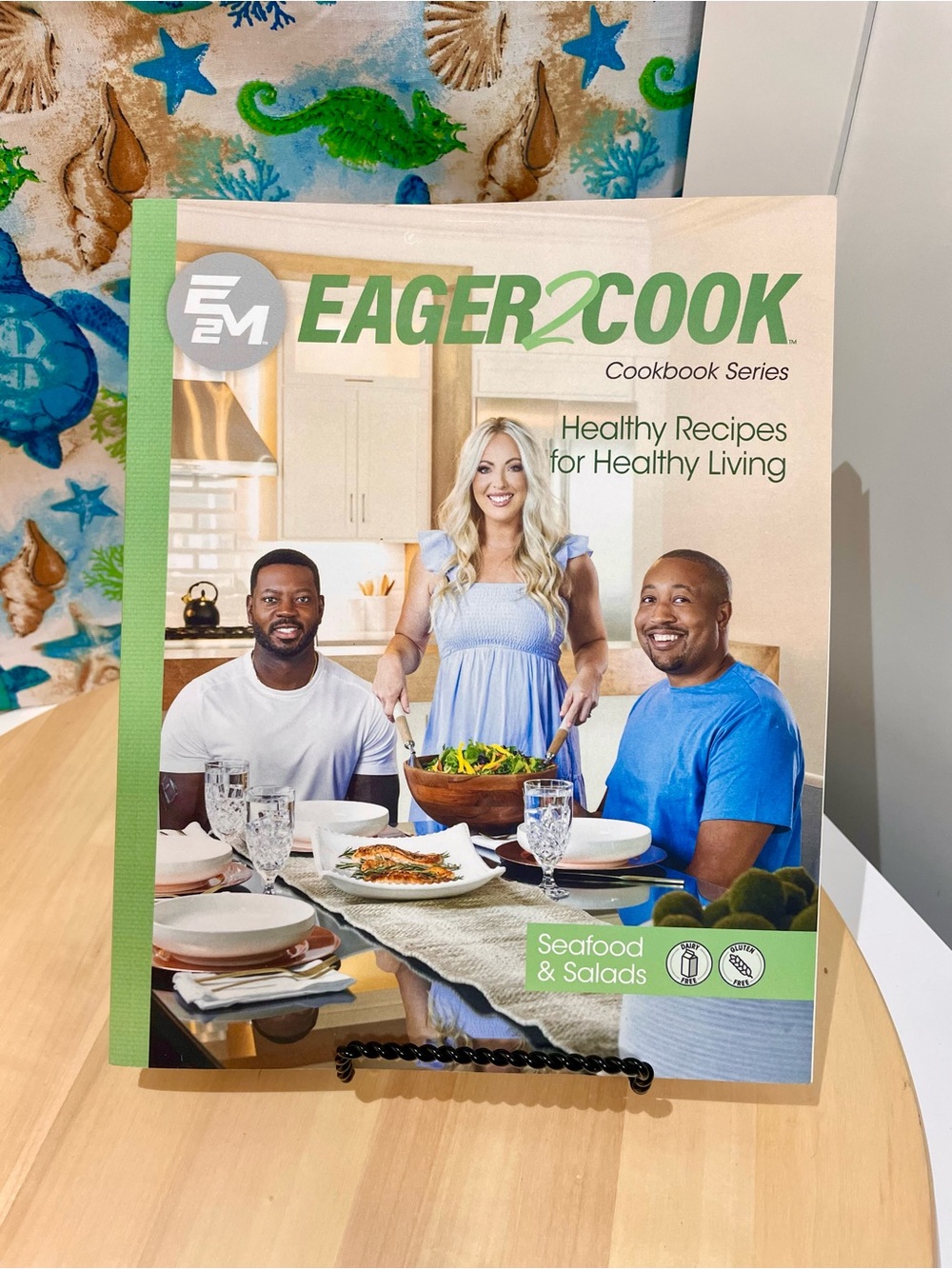 Eager 2 Cook, Healthy Recipes for Healthy Living: Seafood & Salads Cookbook